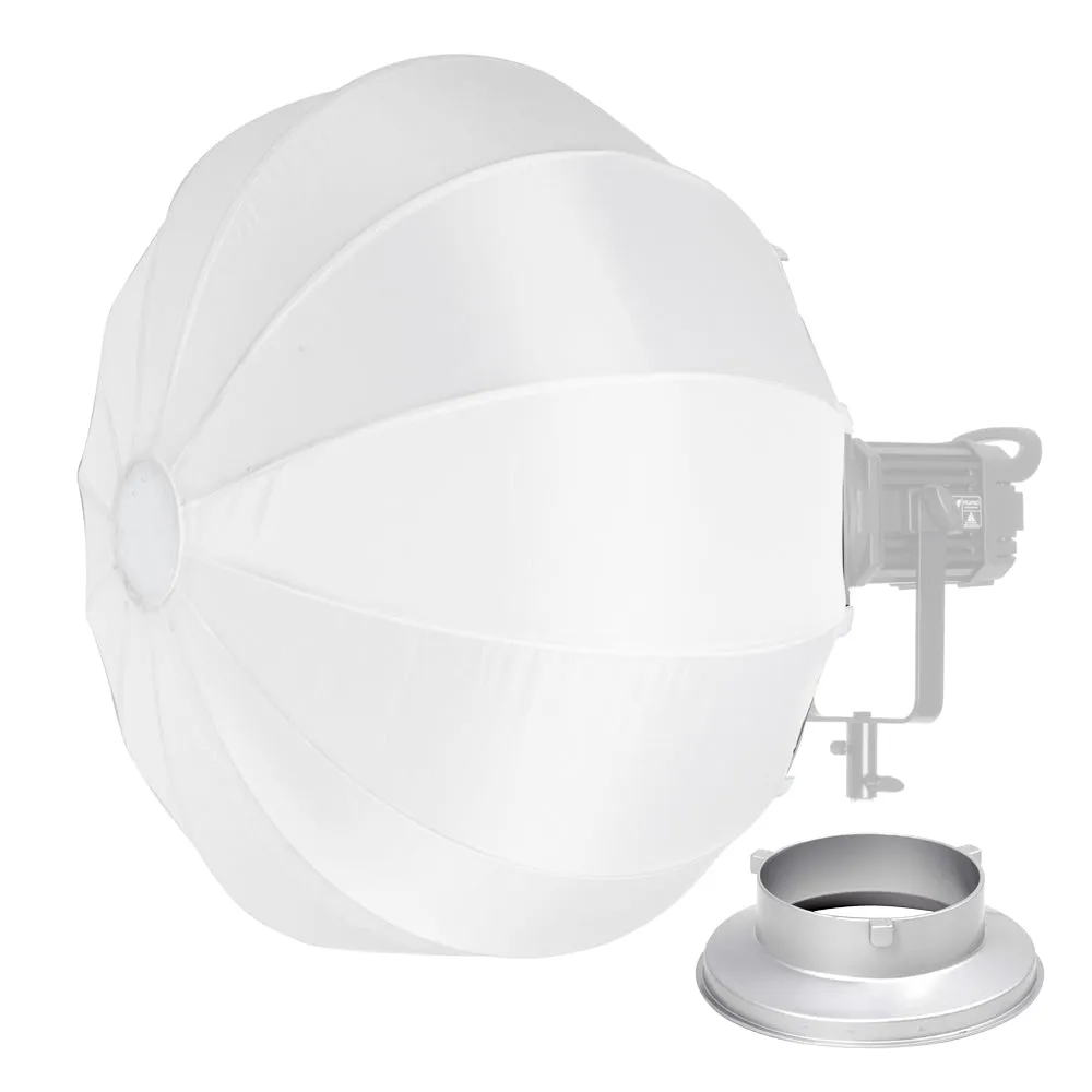 65cm Quick-Install Foldable Diffuser Sphere & Softbox - CLEARANCE