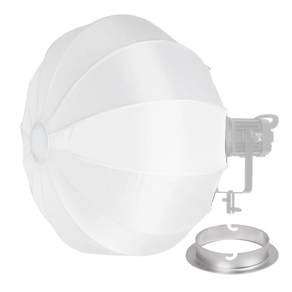 65cm Quick-Install Foldable Diffuser Sphere & Softbox - CLEARANCE