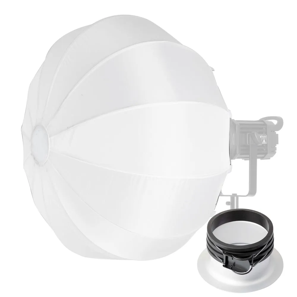 65cm Quick-Install Foldable Diffuser Sphere & Softbox - CLEARANCE