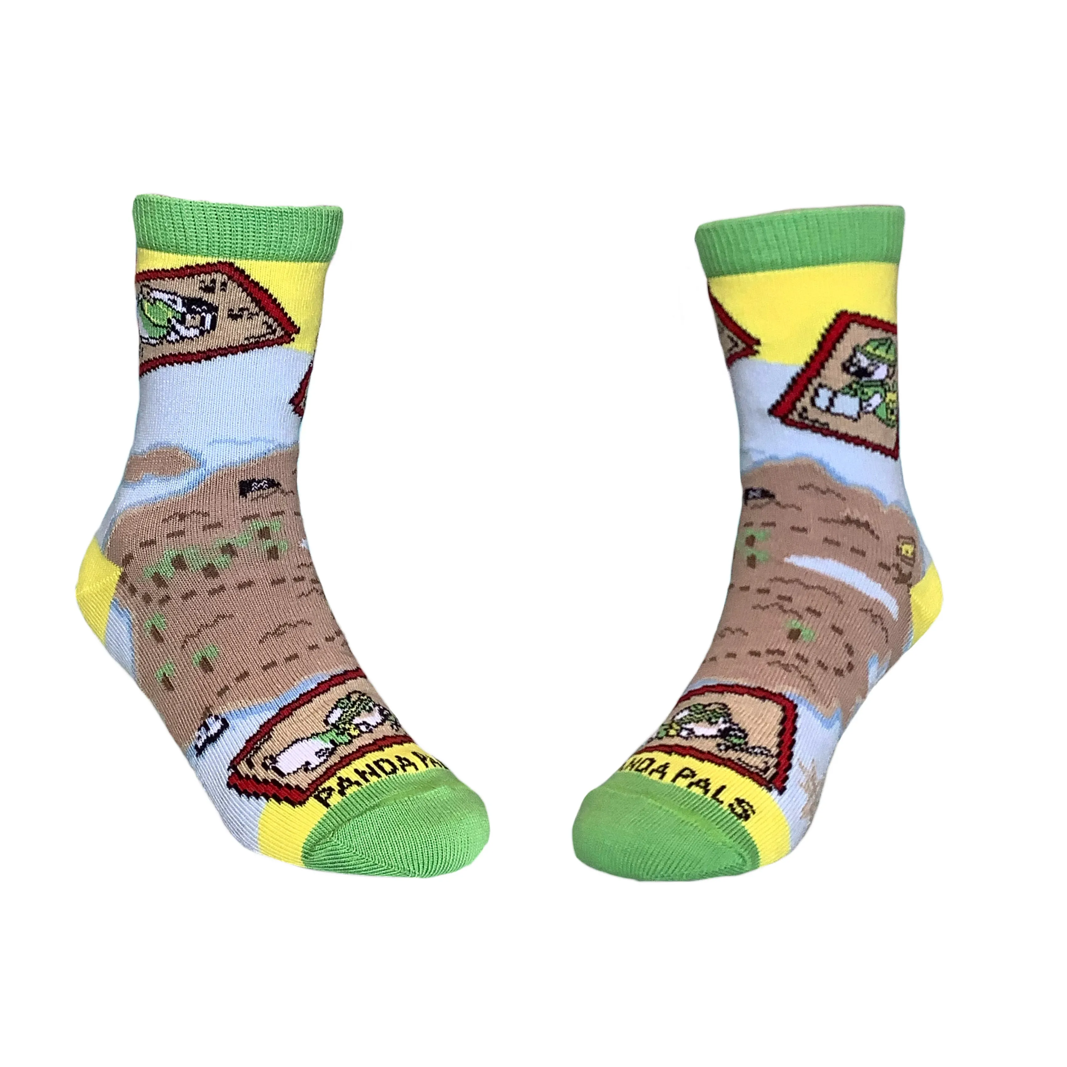 A Treasure Map Sock (Ages 3-7) from the Sock Panda