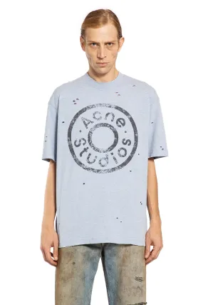 ACNE STUDIOS MAN BLUE T-SHIRTS & TANK TOPS