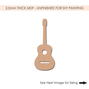 Acoustic Guitar MDF Cutout