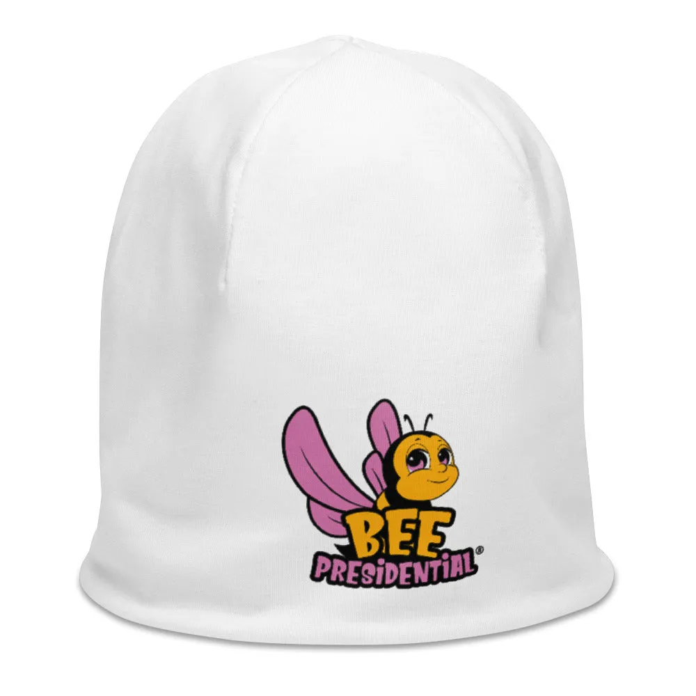 All-Over Print Beanie Bee Presidential® Pink