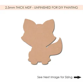 Baby Fox Cutout