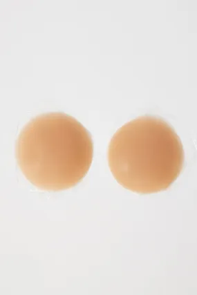 Beige Circular Silicone Nipple Cover