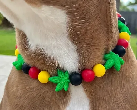 Best Buds Beaded Pet Collar