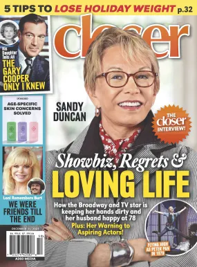 Closer - 12.11.23 Sandy Duncan Showbiz Regrets and Loving Life