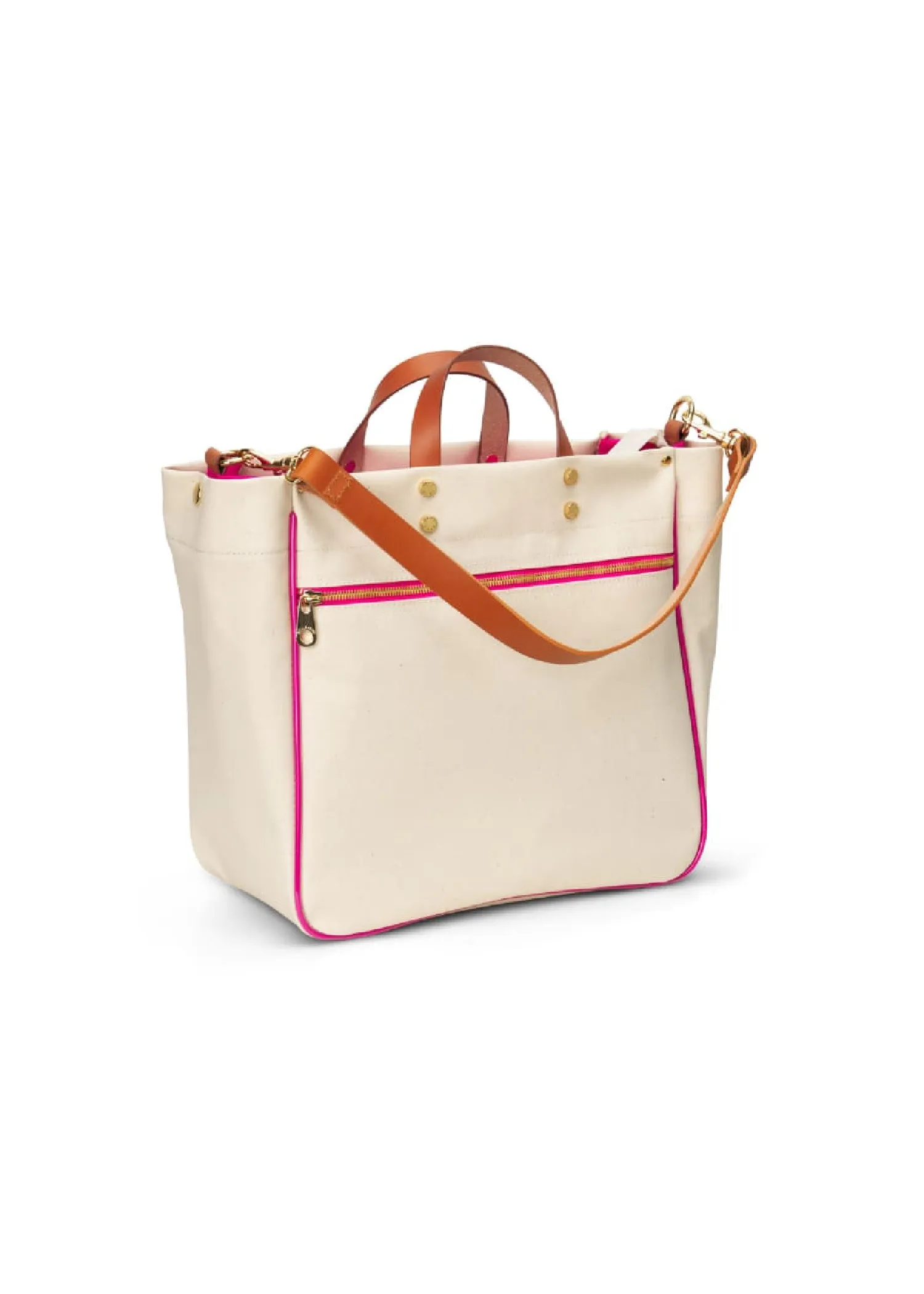 CODIE CANVAS TOTE - PINK