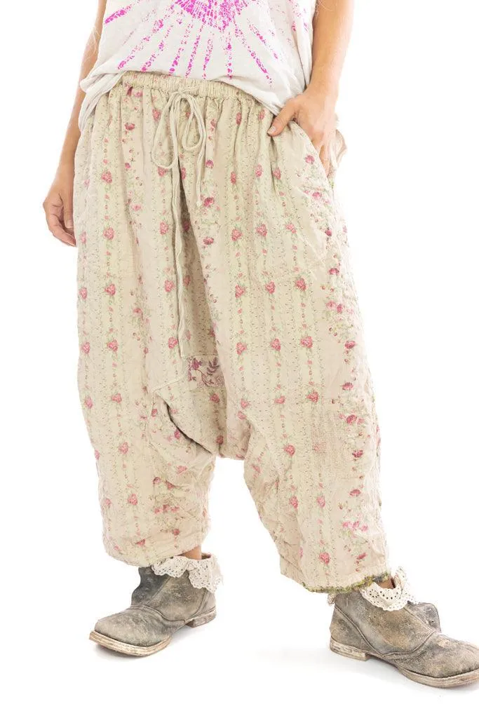 Floral Patchwork Garçon Pants