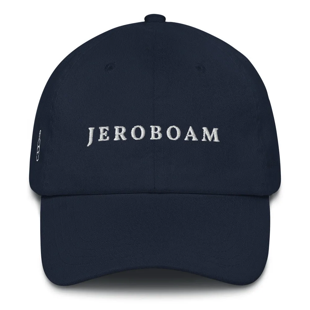 Jeroboam Cap White Font