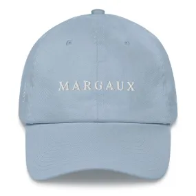 Margaux Cap White Font