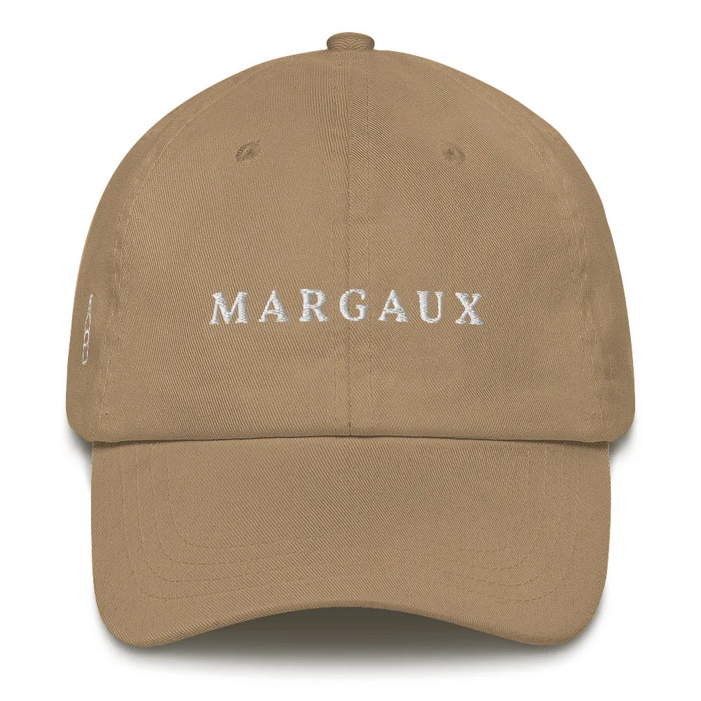 Margaux Cap White Font