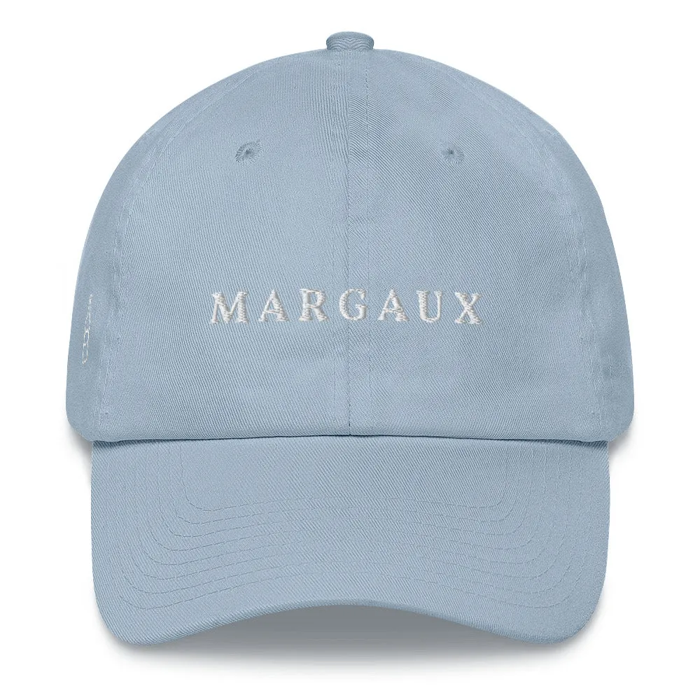 Margaux Cap White Font