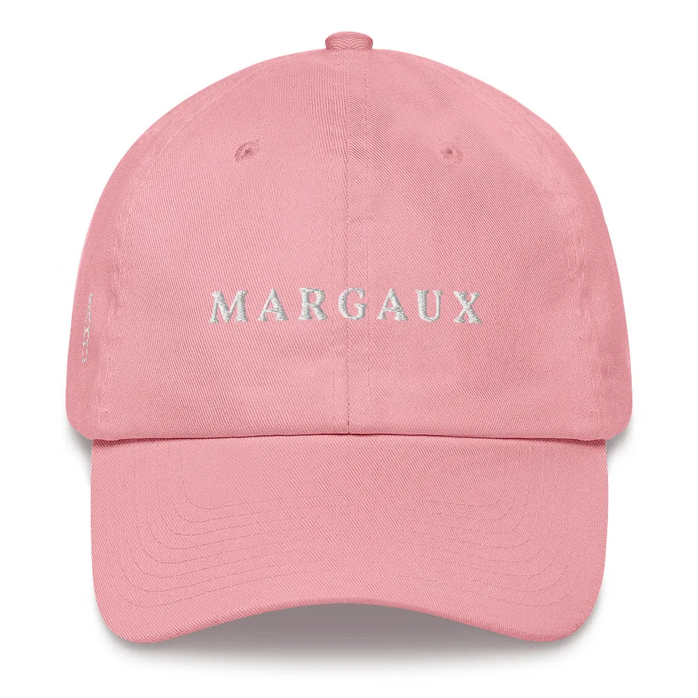 Margaux Cap White Font