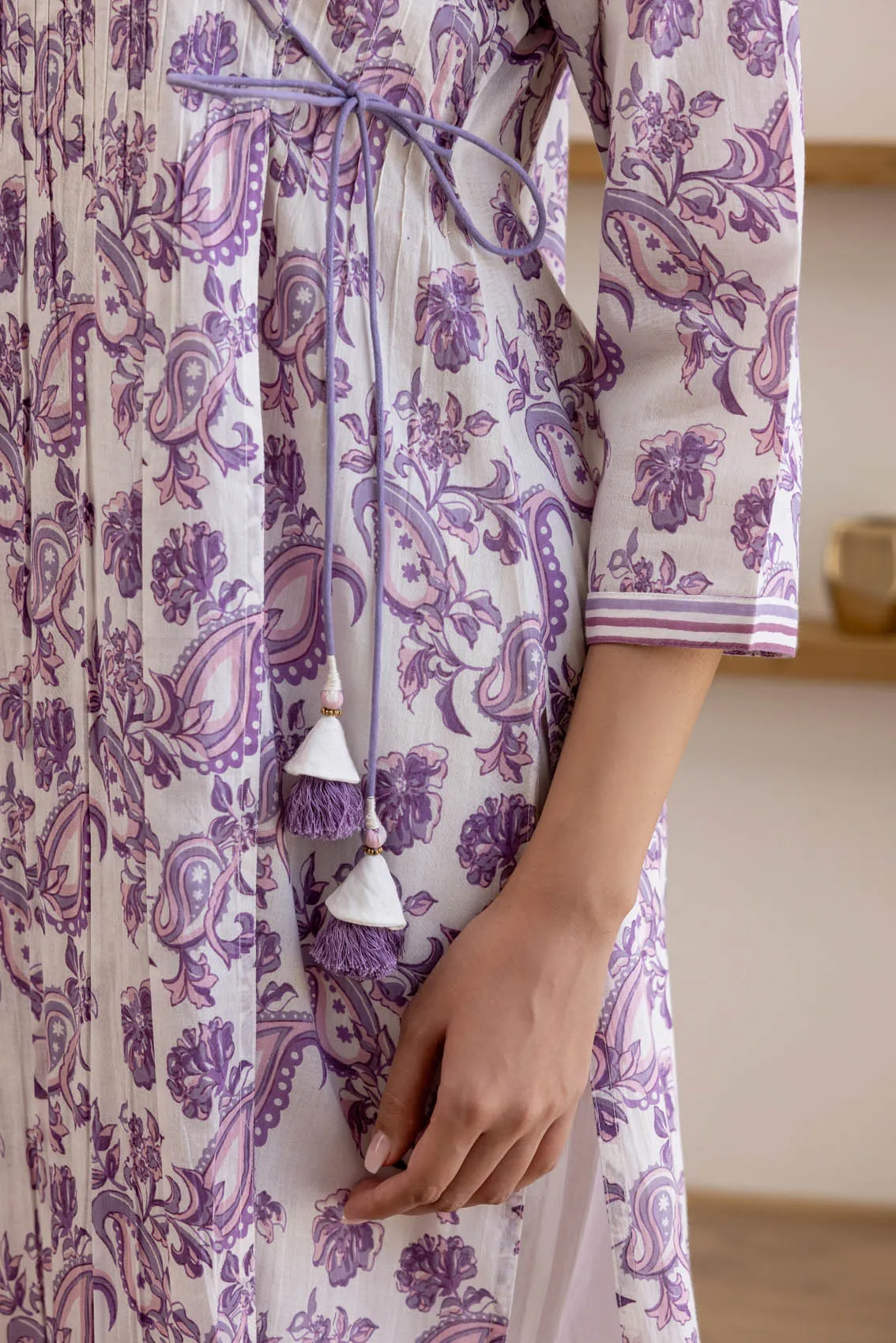 Paisley Wrap Kurta