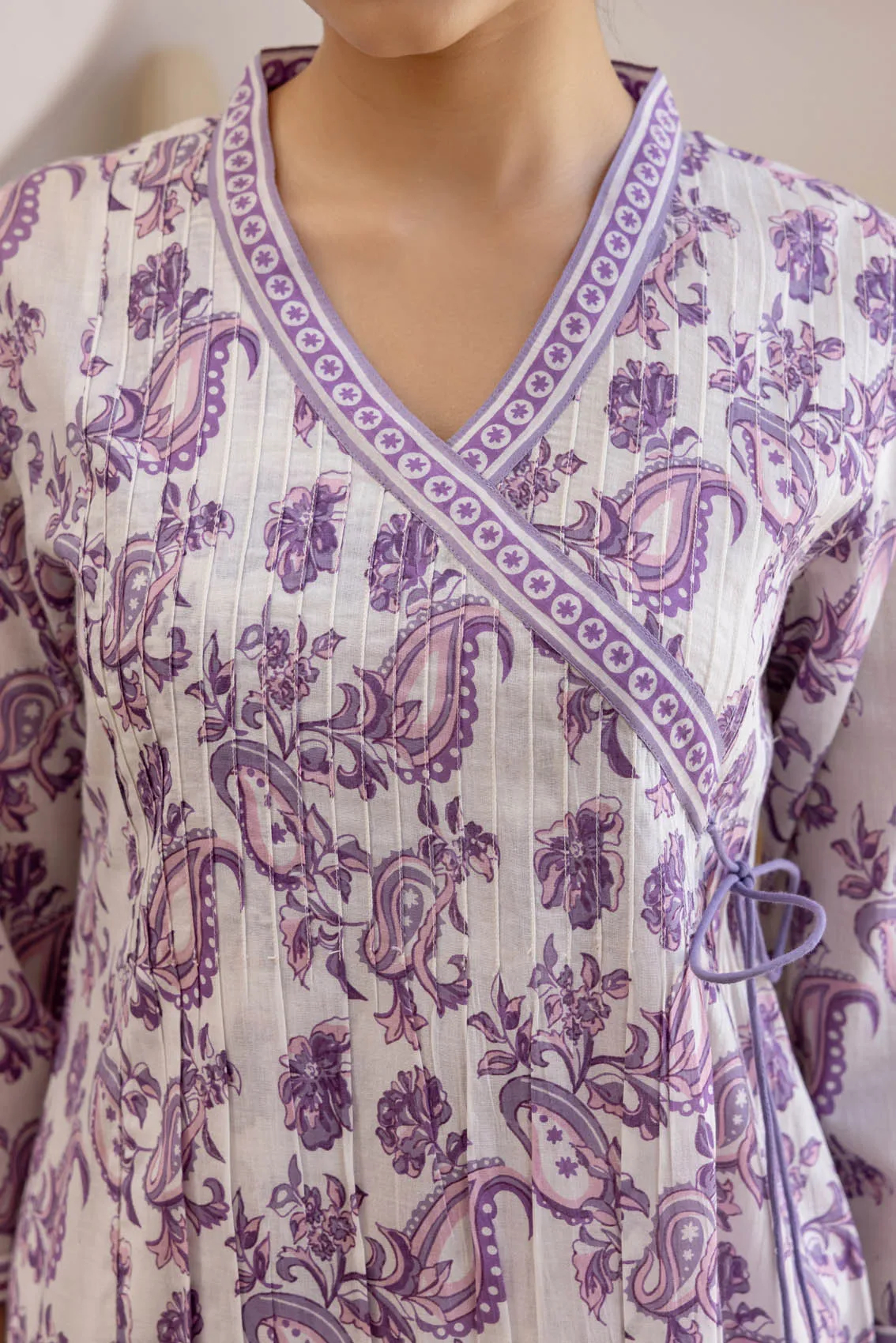 Paisley Wrap Kurta