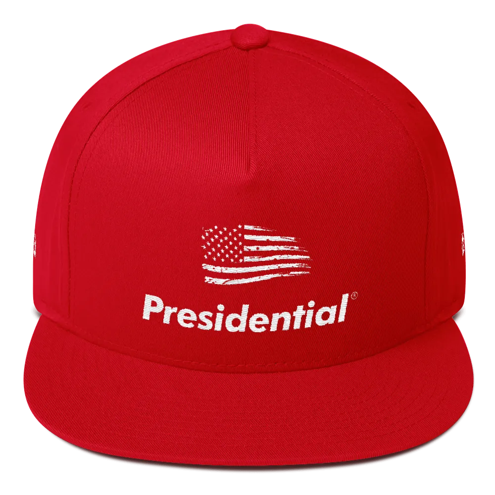 PRESIDENTIAL® | Flat Bill Flag Cap