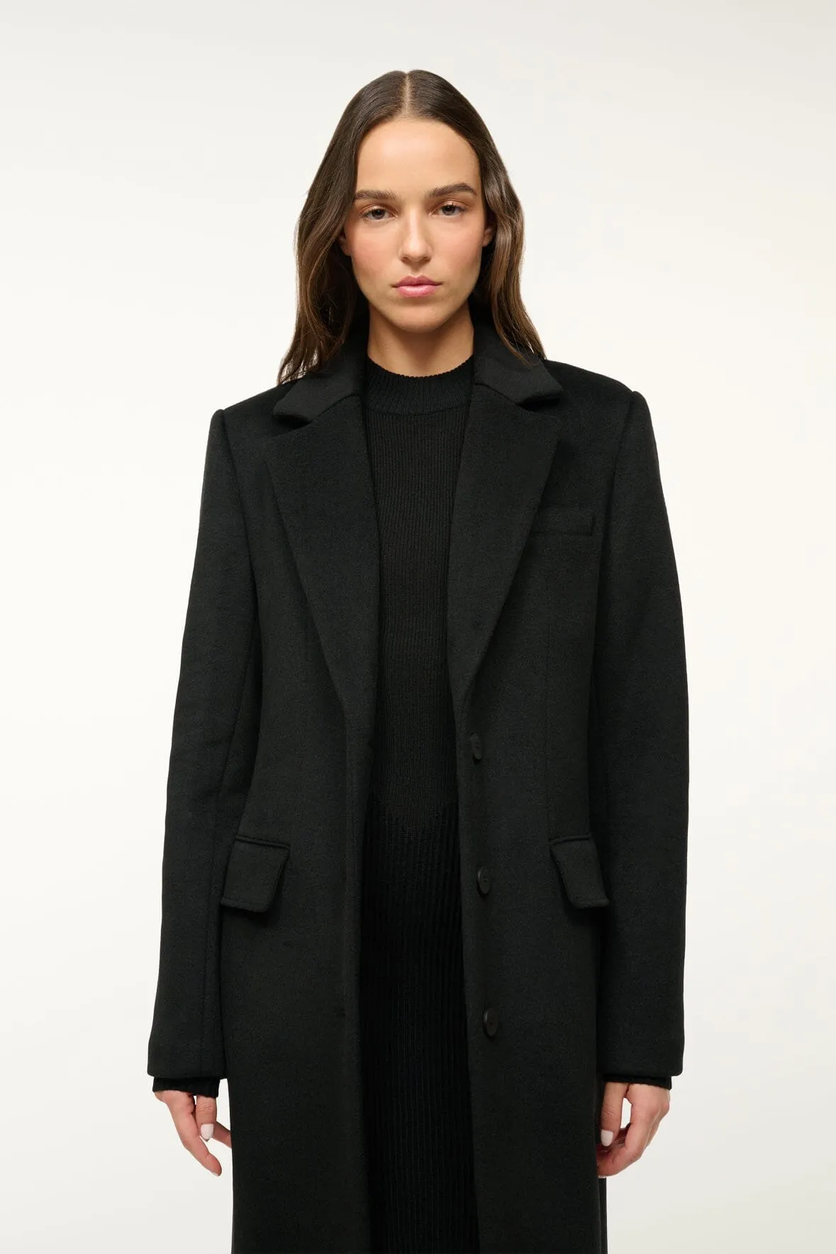 SANZA COAT | BLACK