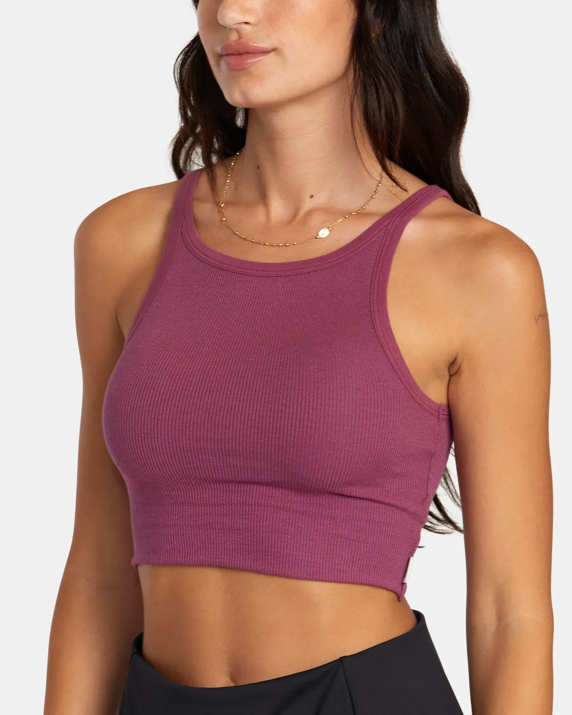 Slide Tank Top - Mulberry