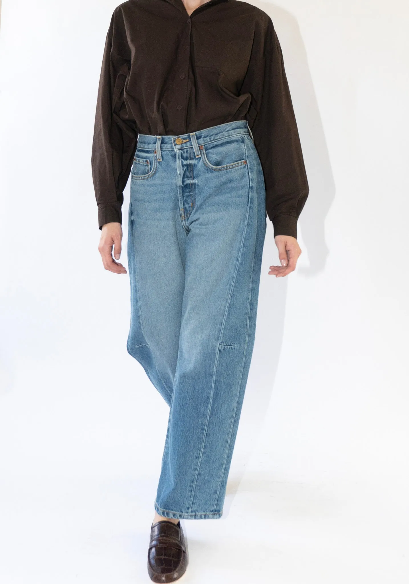 Slim Lasso Jean in Tate Vintage