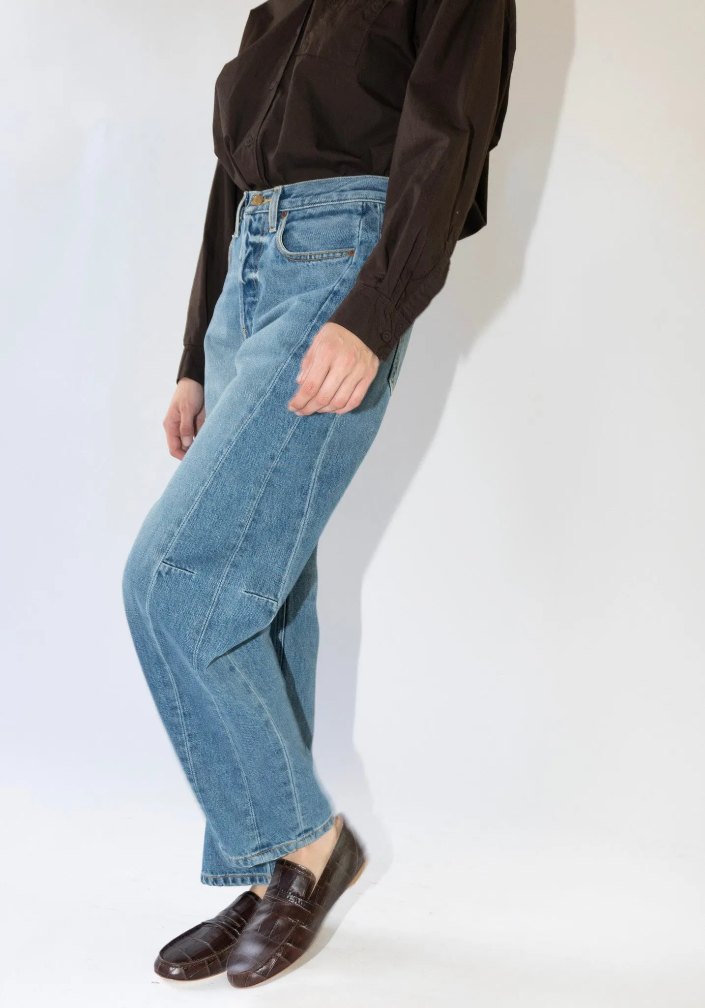 Slim Lasso Jean in Tate Vintage