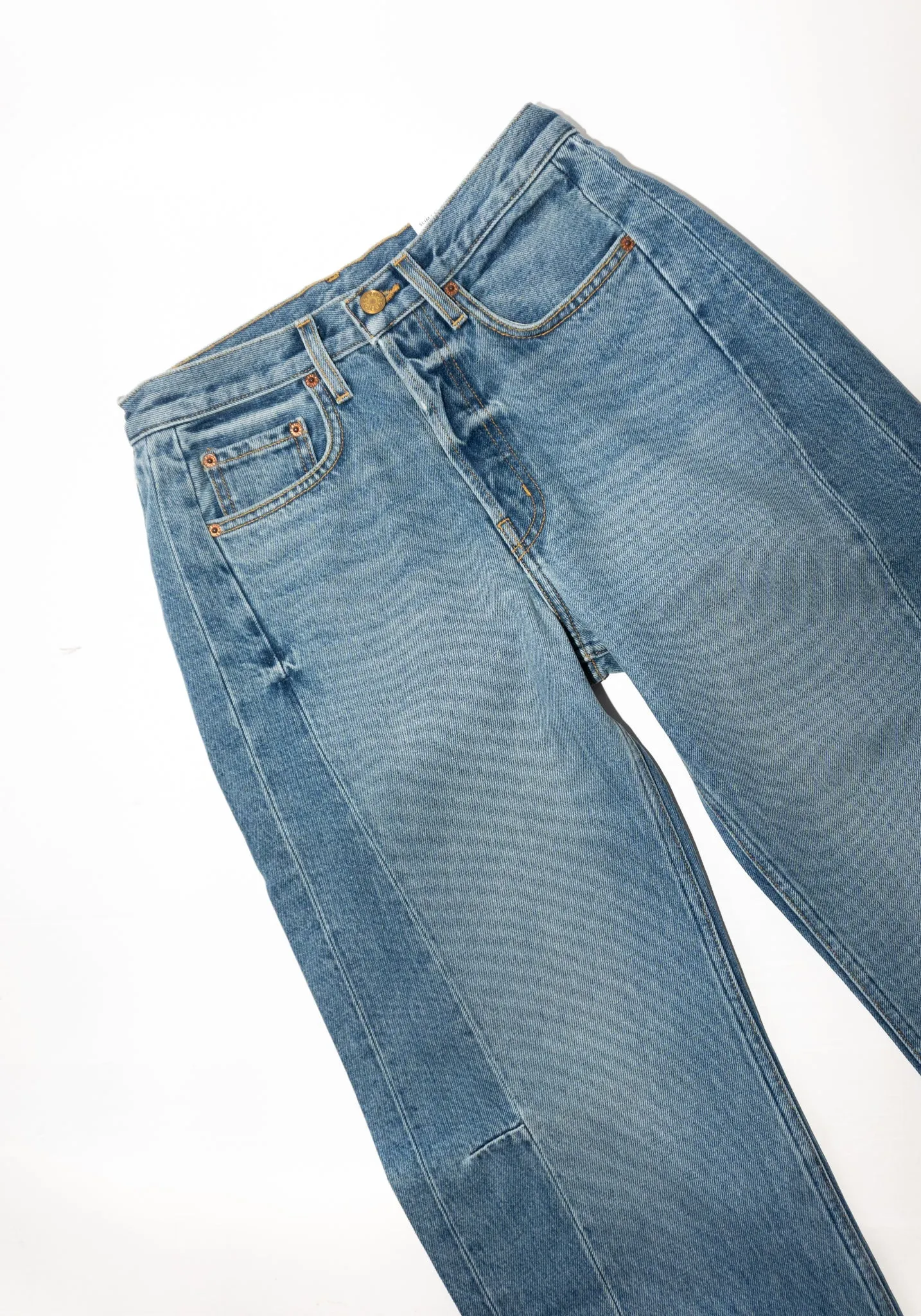 Slim Lasso Jean in Tate Vintage