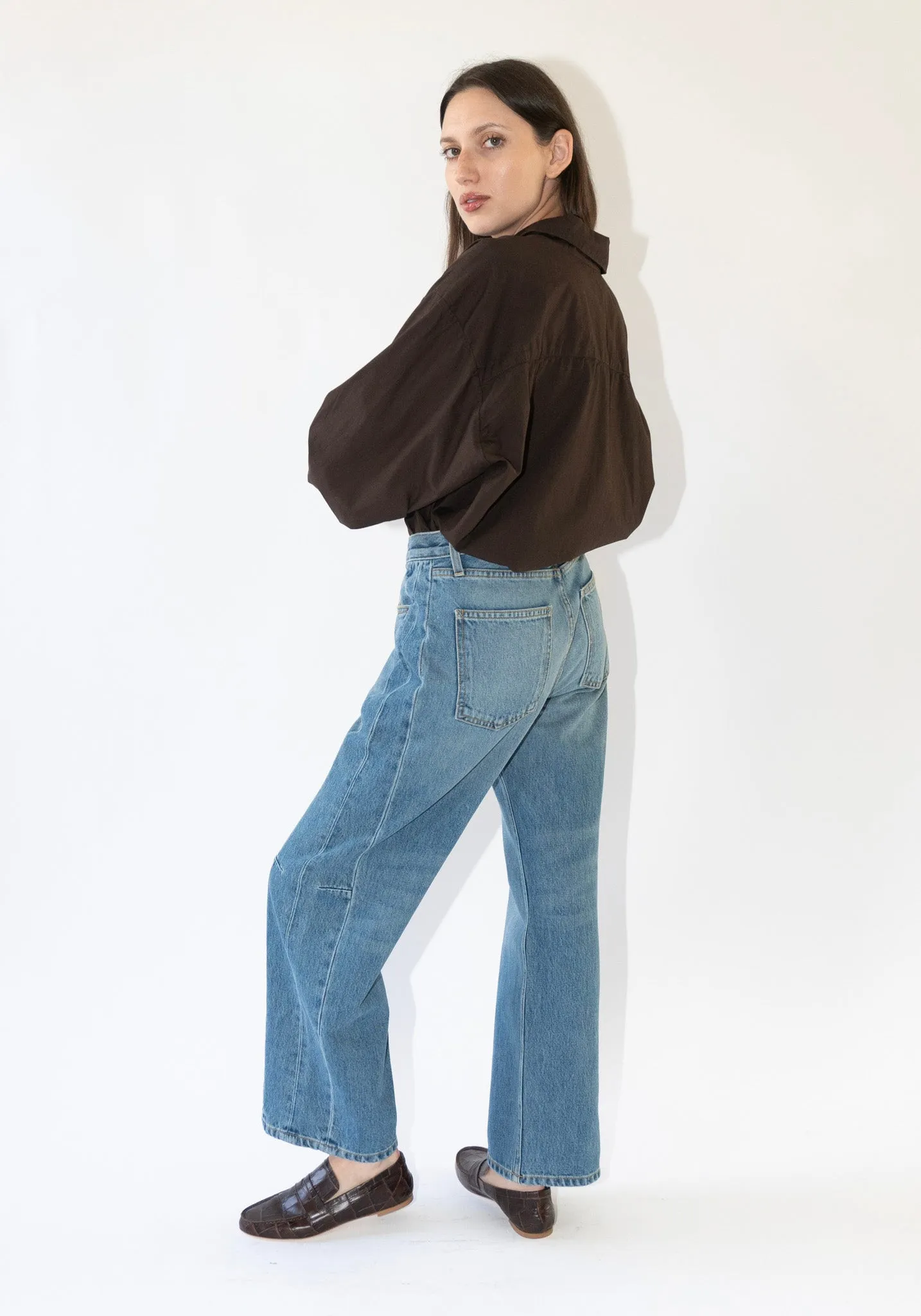 Slim Lasso Jean in Tate Vintage