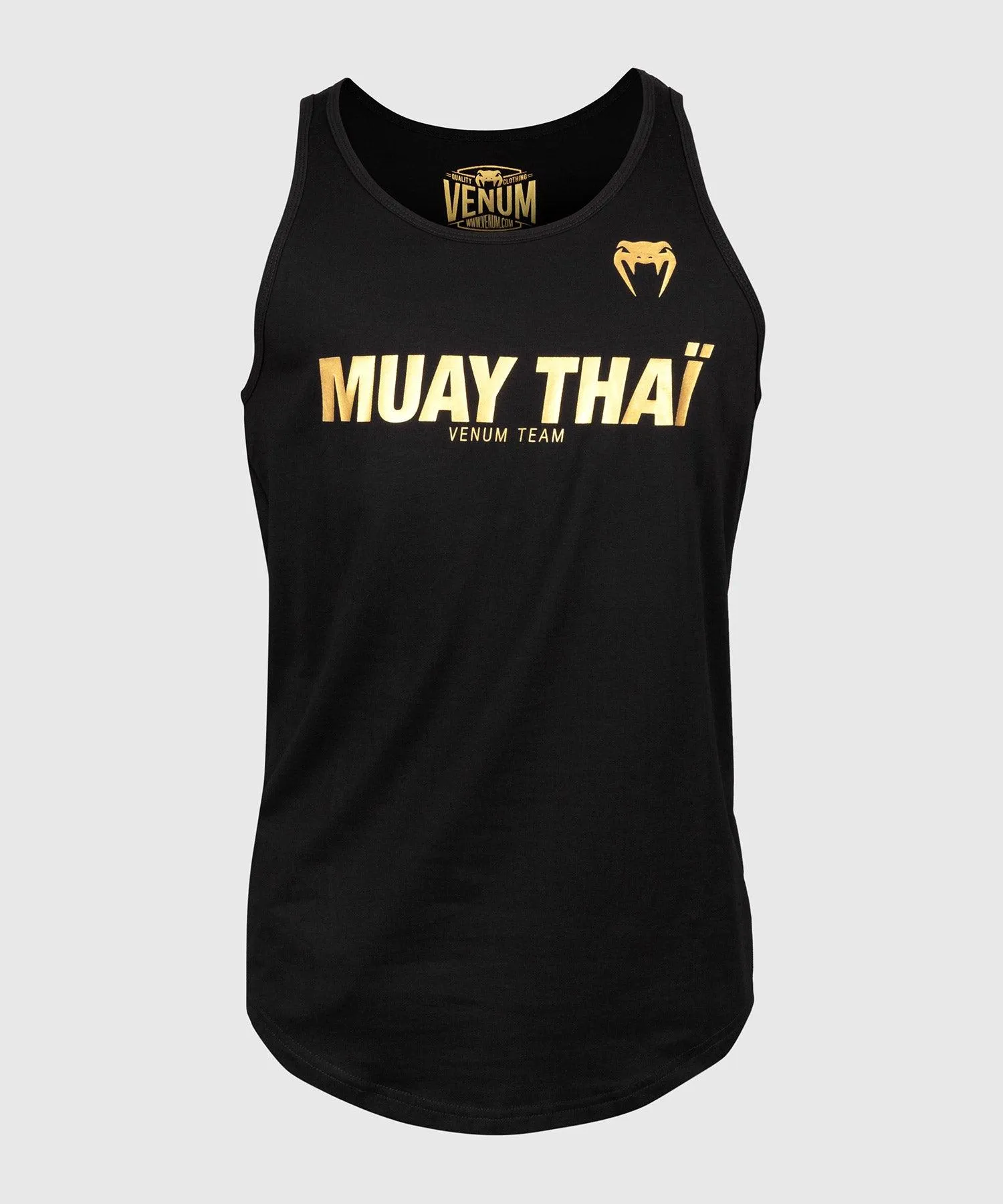 Venum Muay Thai VT Tank Top - Black/Gold