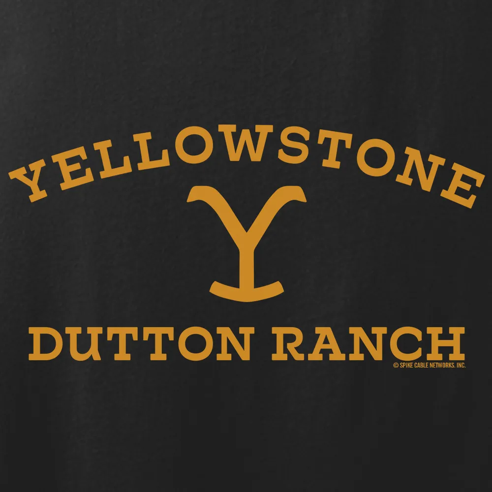 Yellowstone Dutton Ranch Logo Adult Tank Top