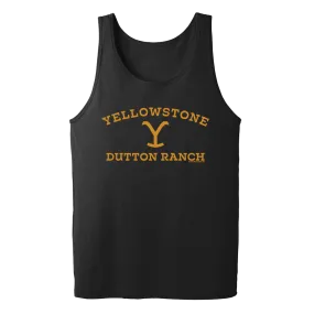 Yellowstone Dutton Ranch Logo Adult Tank Top